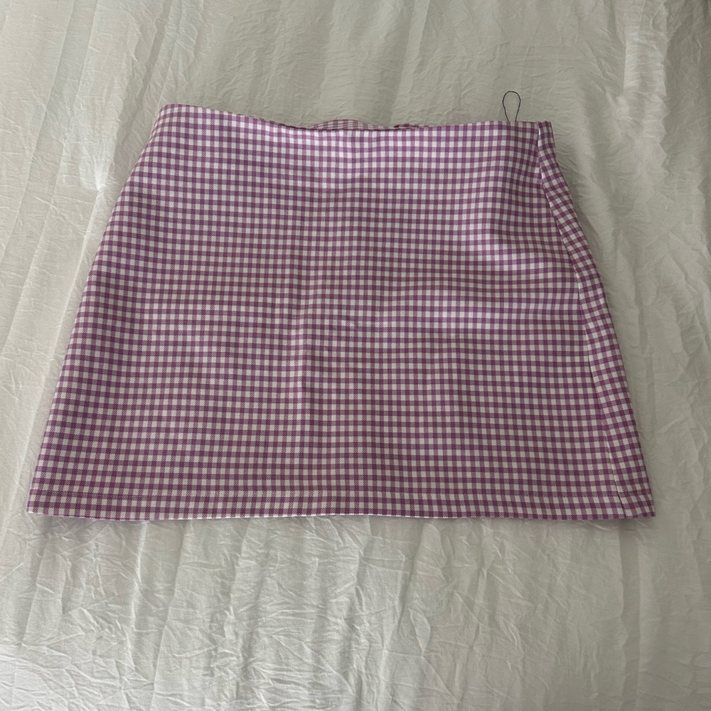Urban Outfitters Purple Gingham Women's Skirt